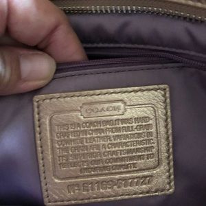 Coach Bags - Coach metallic purse Coach Bags - Coach metallic purse
